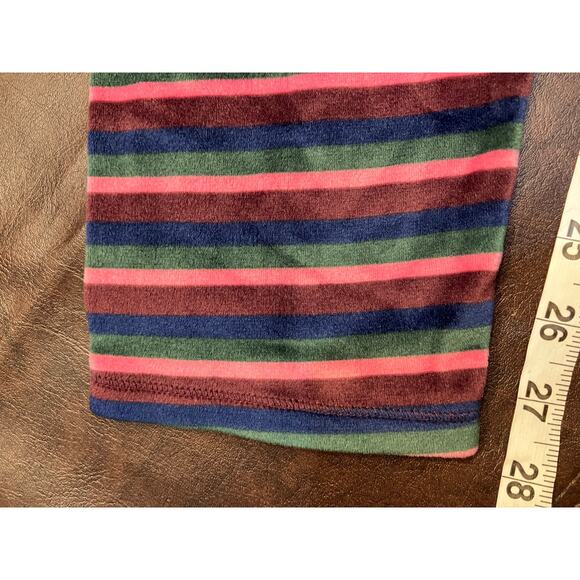 Cuddl Duds Pajama Set M Weekend Getaway Long Sleeve Stripe Lounge 2-Piece - Picture 13 of 16